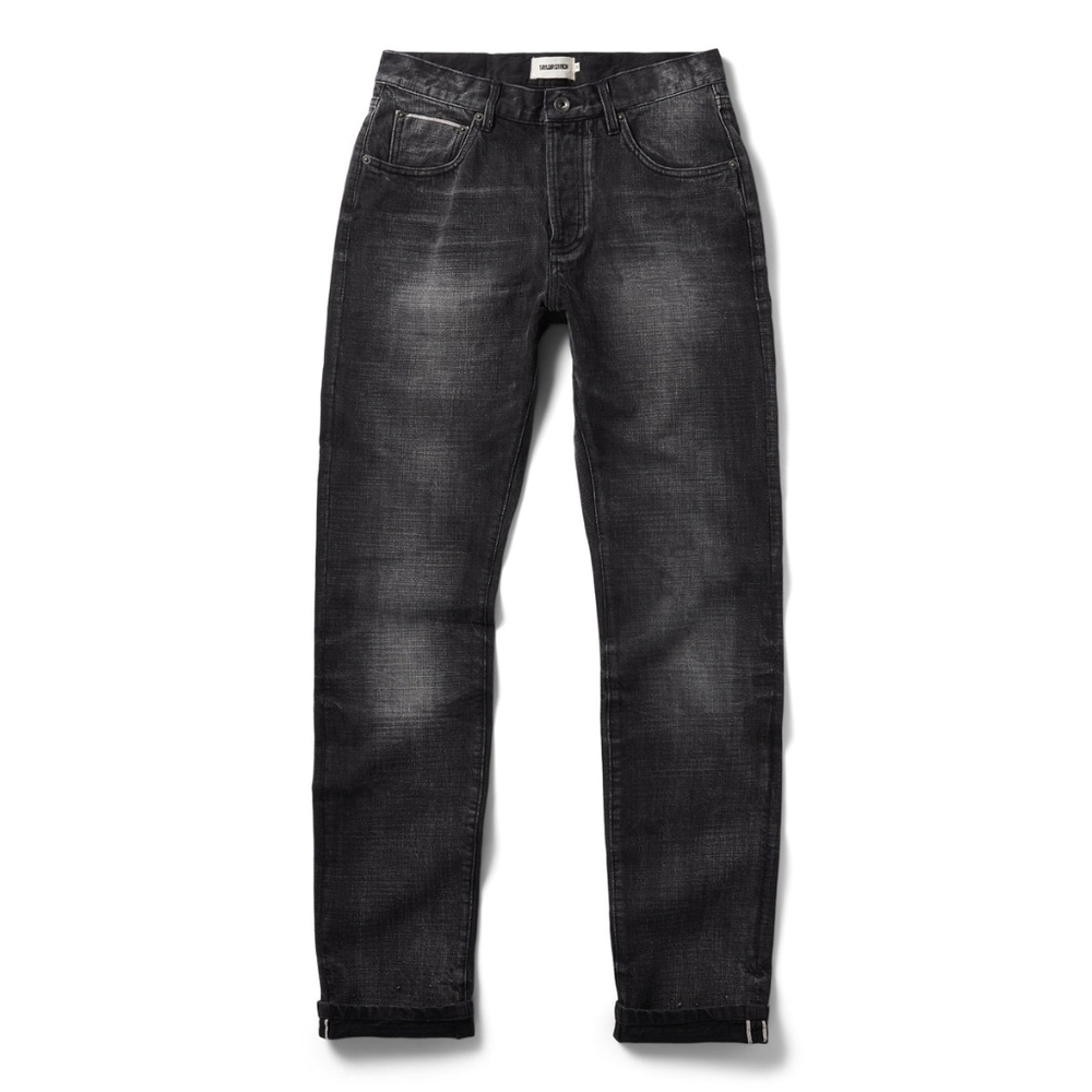 Taylor Stitch - The Slim Jean in Black 3-Month Wash Selvage